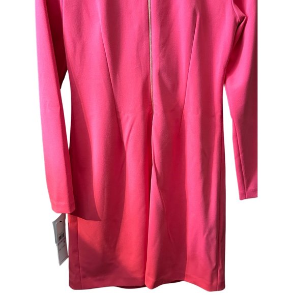 Calvin Klein Long Sleeve Coral Dress, size 6 - Picture 7 of 16